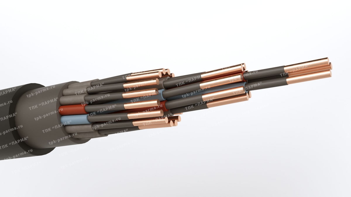 Фотография провода Кабель КППГнг(A)-FRHF 19х2,5