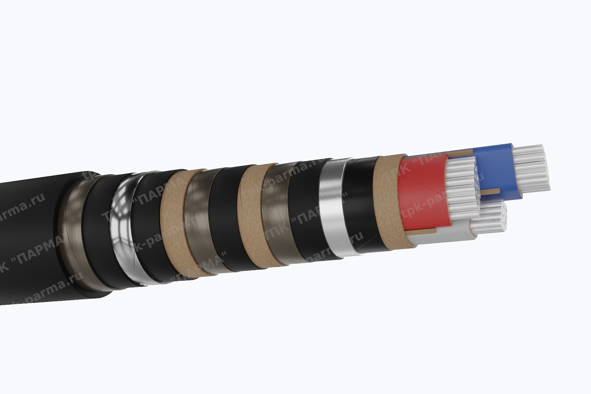 Кабель ААБ2лШп 3х10 - 6кВ