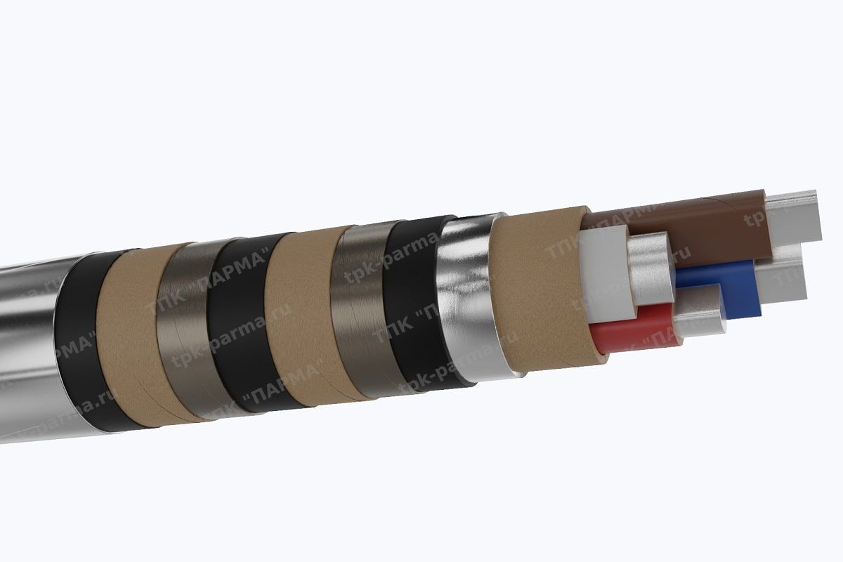 Фотография провода Кабель ЦАСБГ 4х70 - 1кВ