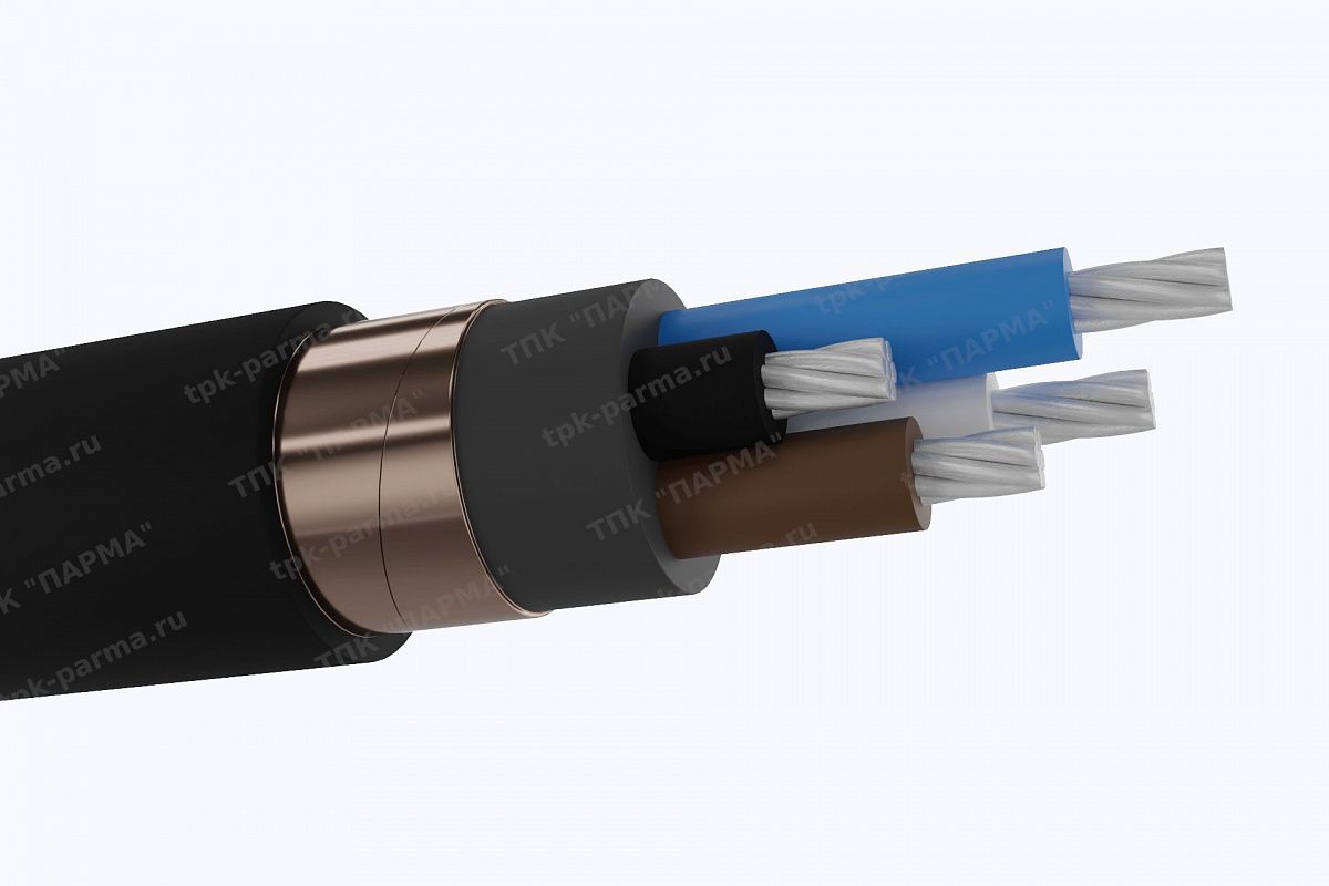 Фотография провода Кабель АВВГЭнг(A)-ХЛ 4х10 - 1кВ