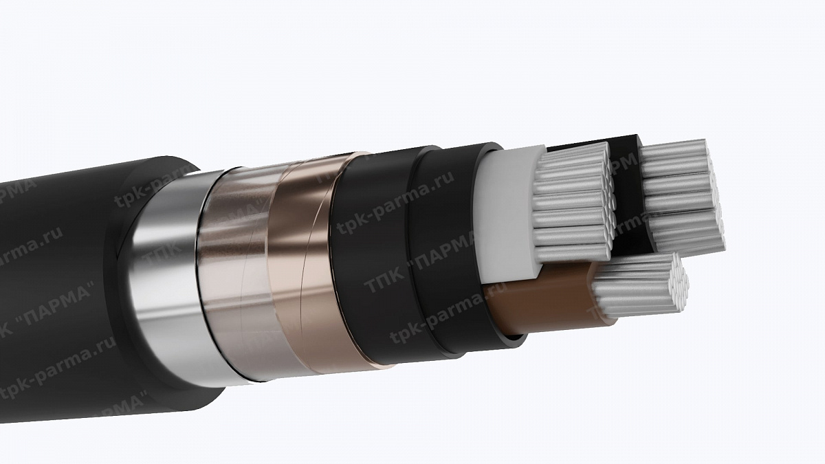 Фотография провода Кабель АВБбШв 3х150 - 6кВ