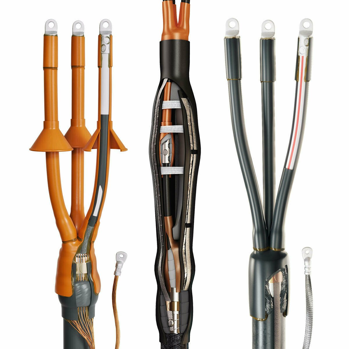 Муфта кабельная 3 ПСТбнгLS-HF-35 (150-240) М