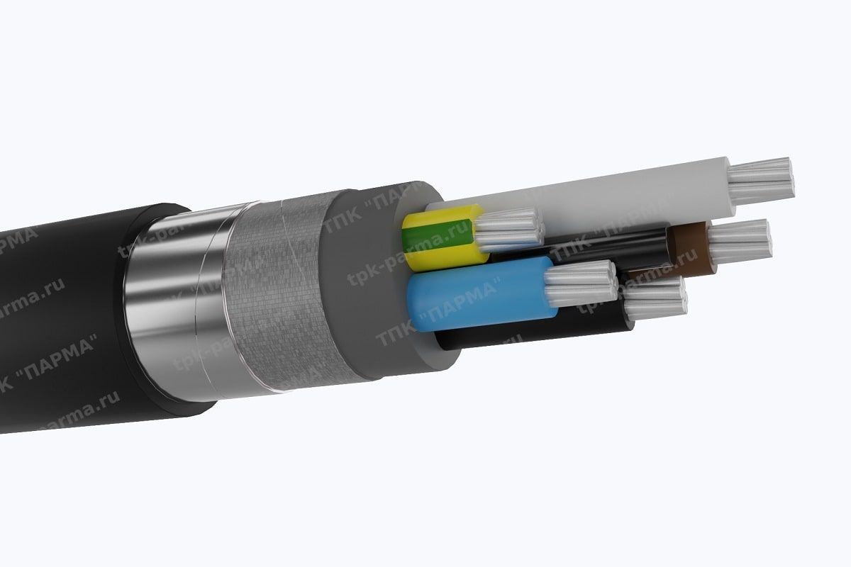 Фотография провода Кабель АПвБШвнг(A)-ХЛ 5х6 - 1кВ