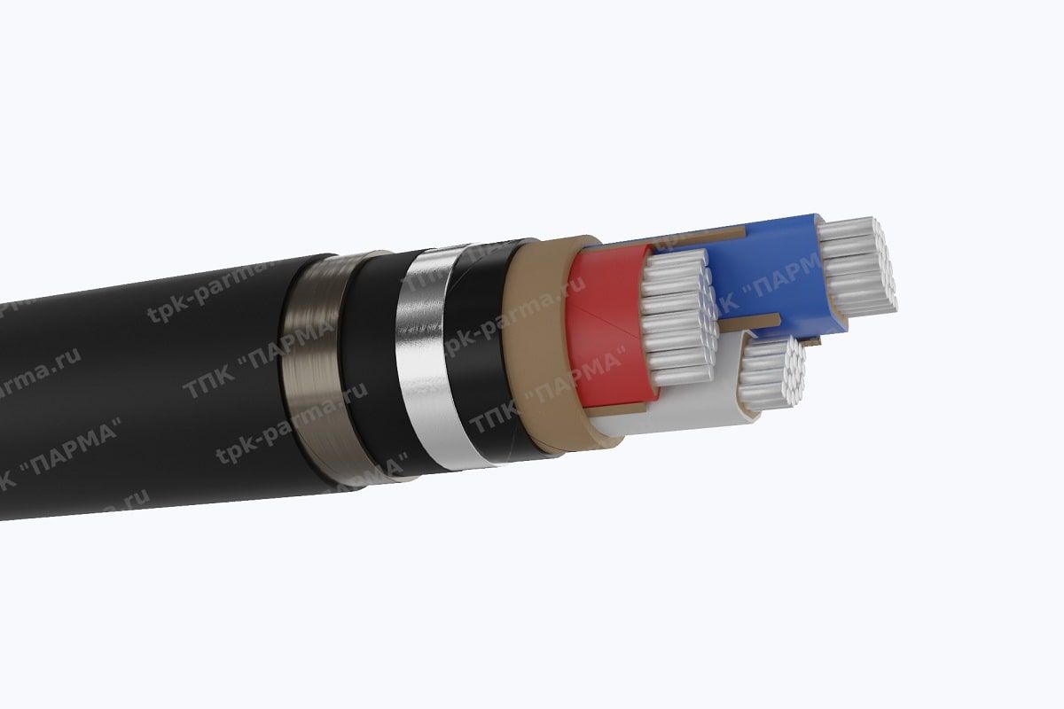 Фотография провода Кабель ААШнг 3х16 - 1кВ