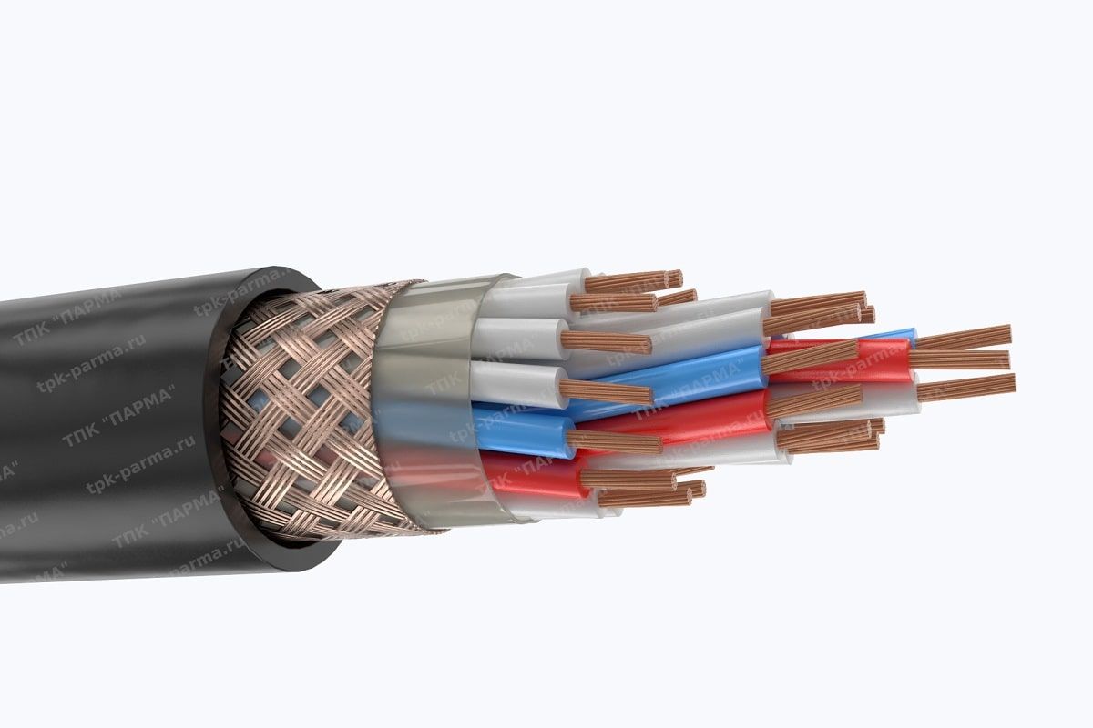 Фотография провода Кабель КУВЭ 27х2х0,12