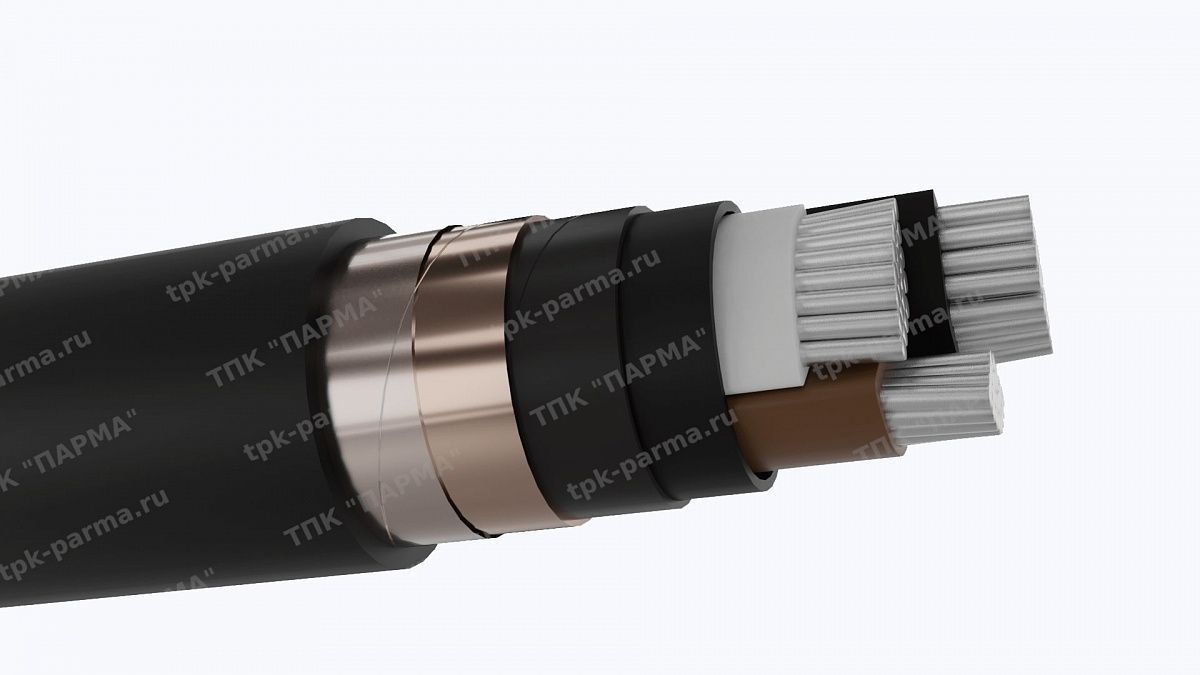 Фотография провода Кабель АПвВнг(A)-LS 3х300/95 - 20кВ