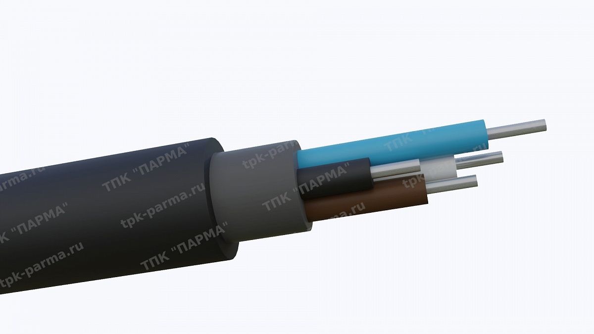 Фотография провода Кабель АВВГнг 4х16+1х6