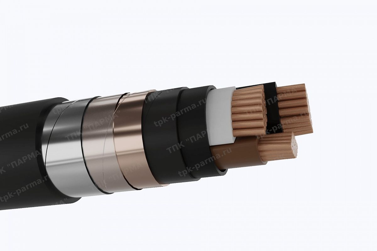 Фотография провода Кабель ВБШвнг(A)-LS 3х25 - 6кВ