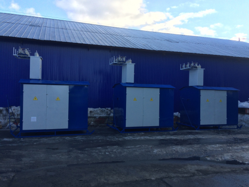 Подстанция КТПН-П-В/К 63/10/0,4 без ВН передвижная тупиковая