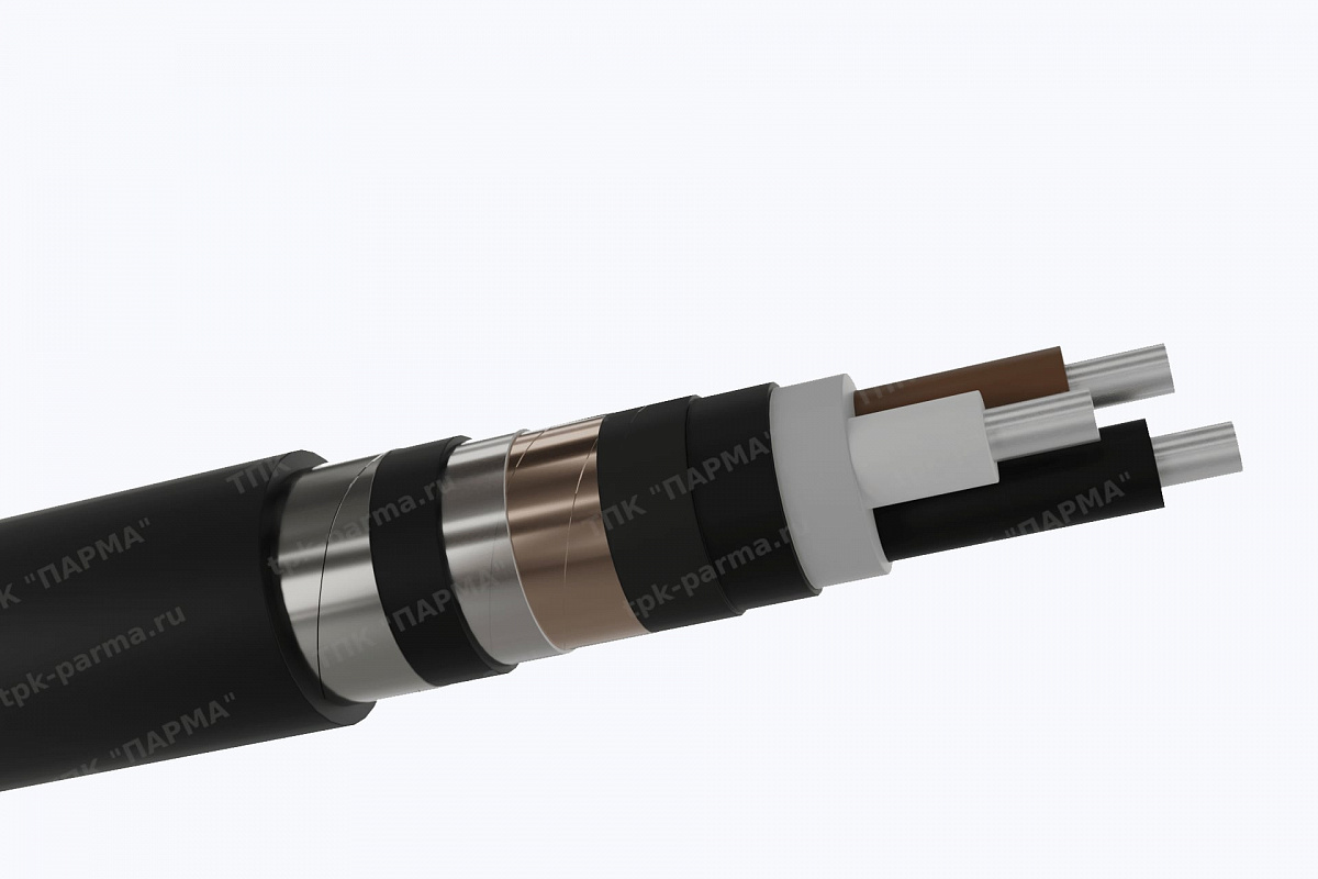 Кабель АВБШвнг(A)-LS 3х70 - 6кВ