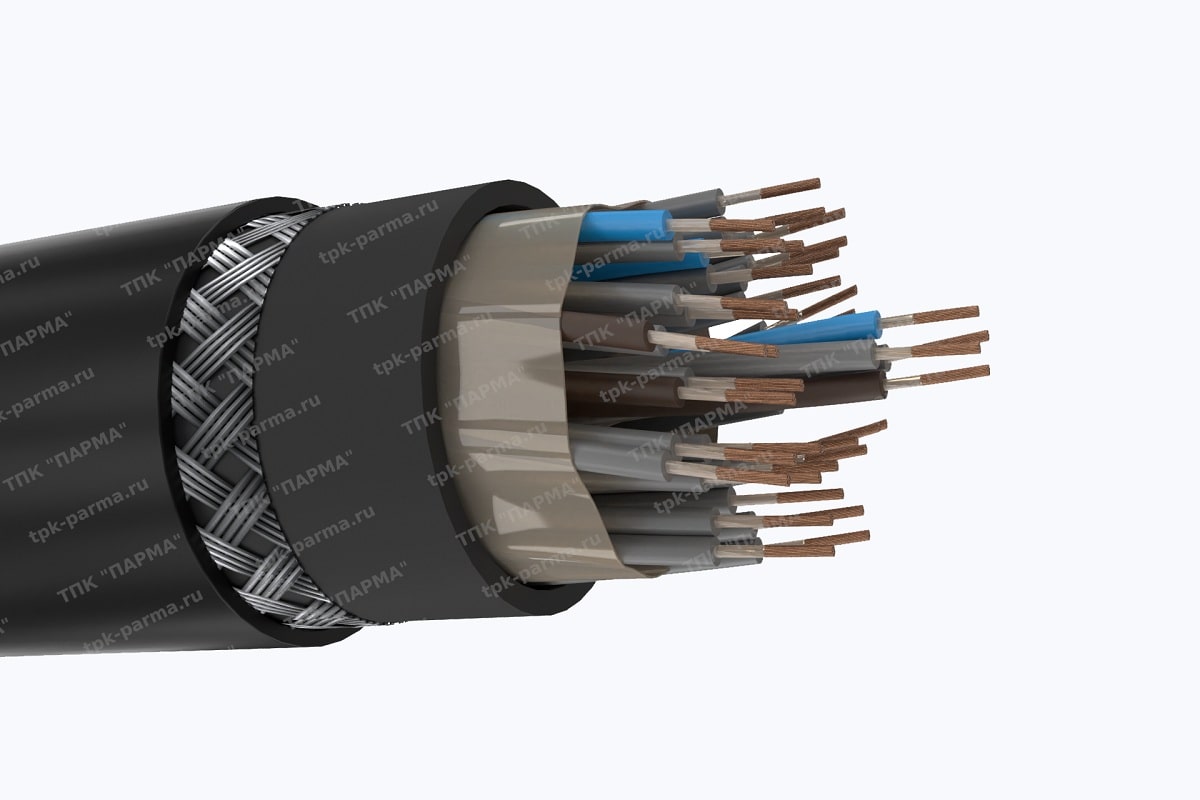 Кабель КНРпТЭк 38(19х2)х1