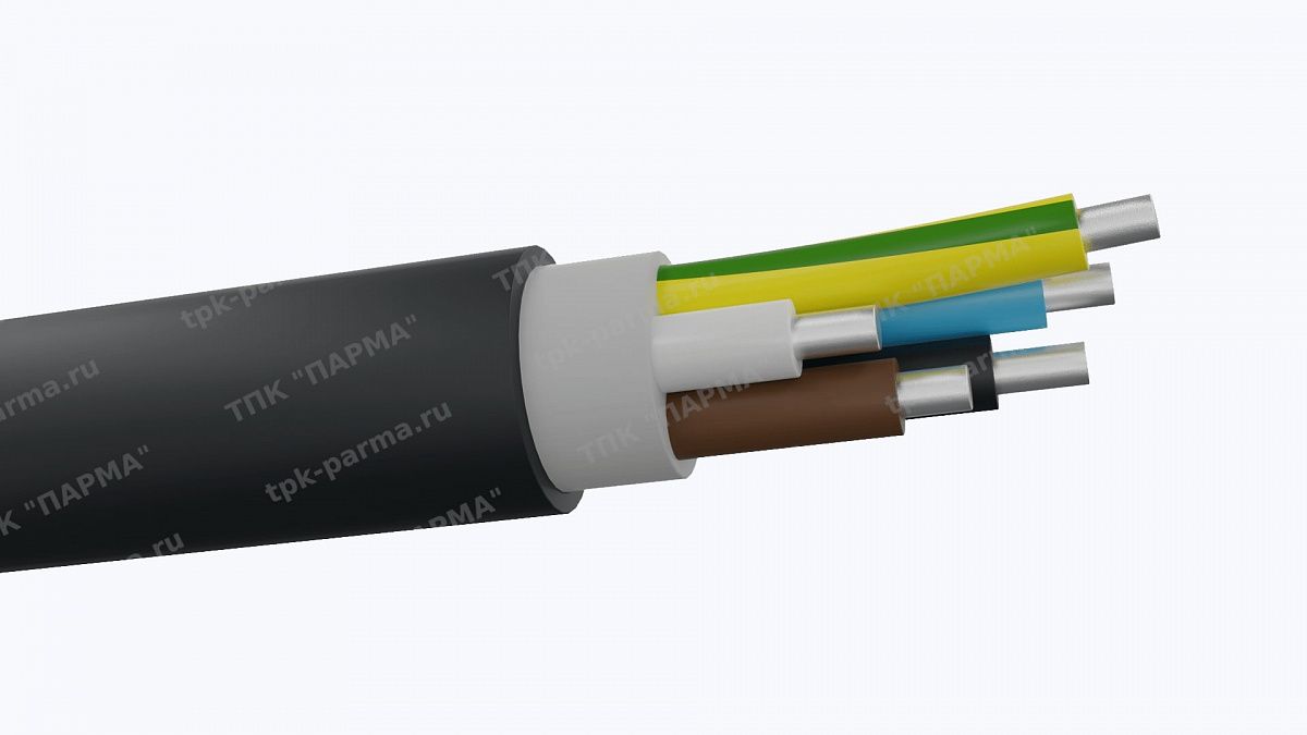 Фотография провода Кабель АВВГз 5х10