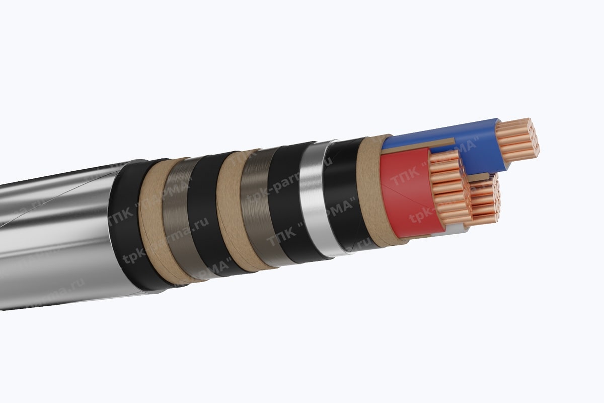 Кабель СБ2лГ 3х120 - 10кВ