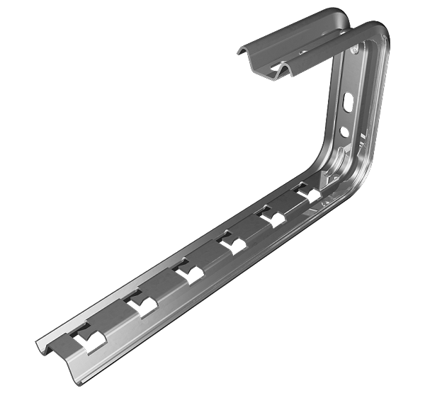 Омега подвес потолочный безвинтовой OPPBV200 INOX