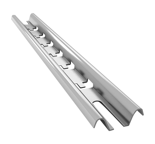 Омега подвес прямой безвинтовой OPBV100 RAL