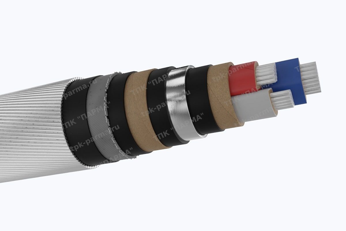 Фотография провода Кабель АСПГ 3х240 - 1кВ