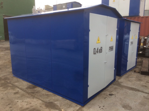 Подстанция КТПН-П-В/В 160/10/0,4 с 1-РВЗ + 2-ВНА проходная