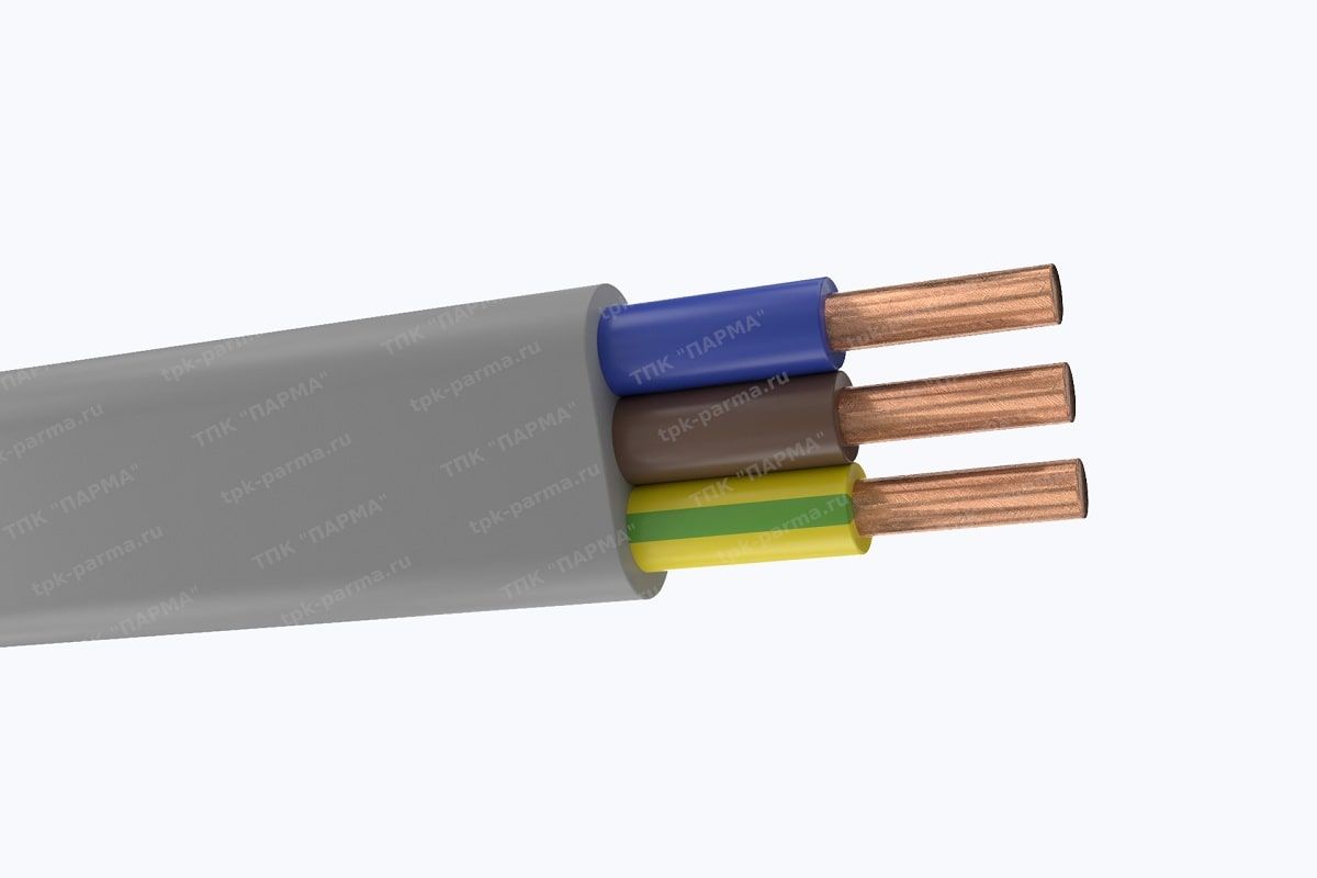 Фотография провода Кабель ПуВВнг(B)-LS 3х0,75