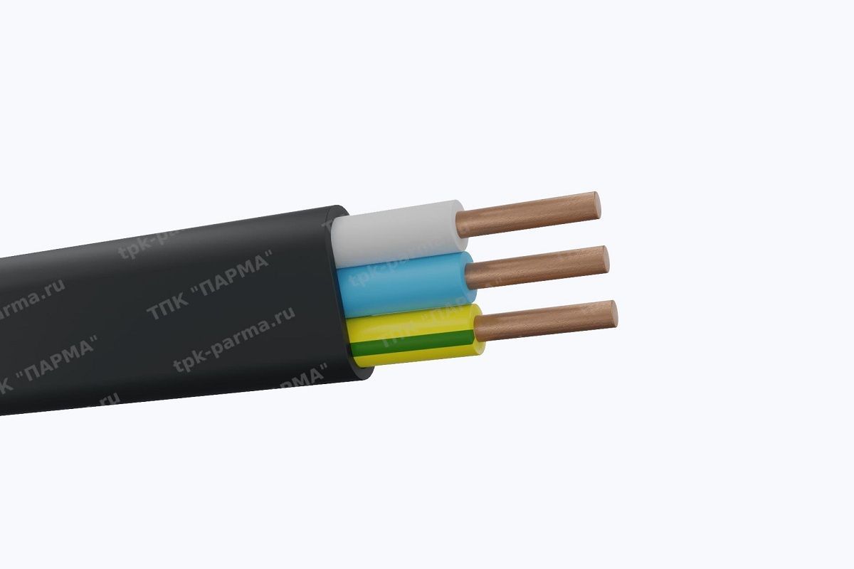 Фотография провода Кабель ВВГнг(A)-LS-П 2х2,5